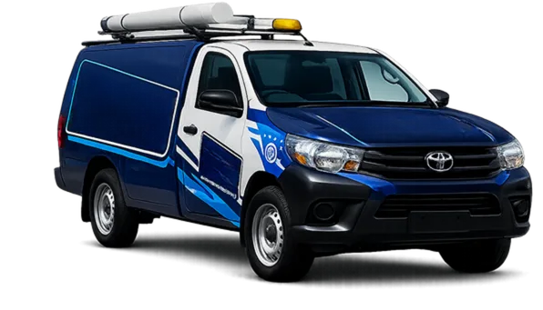 Service van at a Drummoyne callout