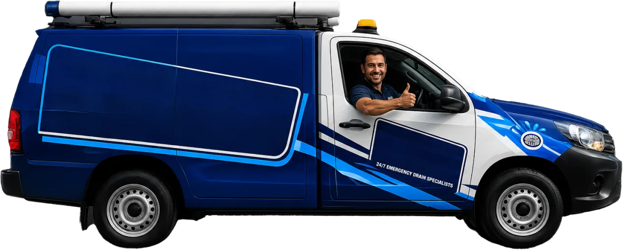 Service van at a Drummoyne callout